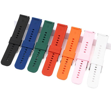Samsung Galaxy Watch Silicone Strap 22mm | Plain Color Replacement Band