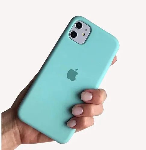 LIQUID SILICON CASE FOR 12 PRO MAX - SEA GREEN