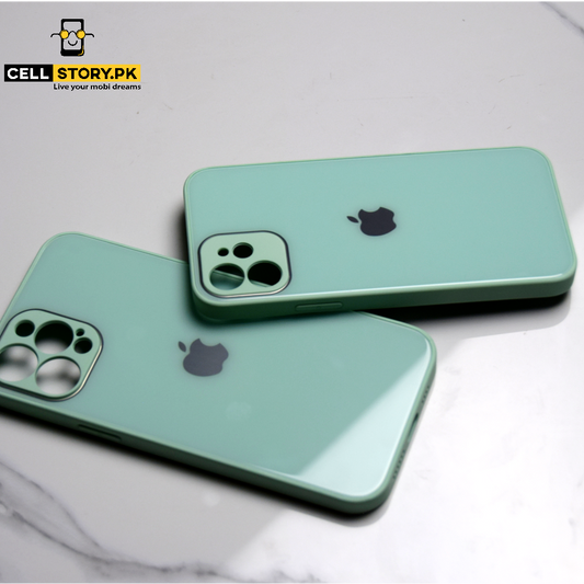 Apple logo case for iPhone models