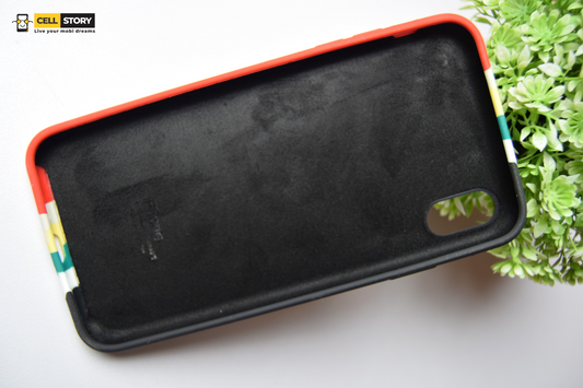 Rainbow silicone case - iphone x/xs