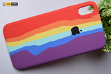 Rainbow Silicone case for iPhone series
