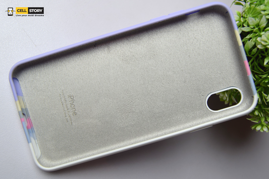 Rainbow silicone case - iphone Xs max
