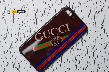 IPhone 7/8 Plus Soft Gucci Case - Brown