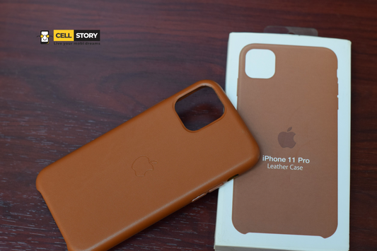 Leather Case for iphone 11 pro - Brown
