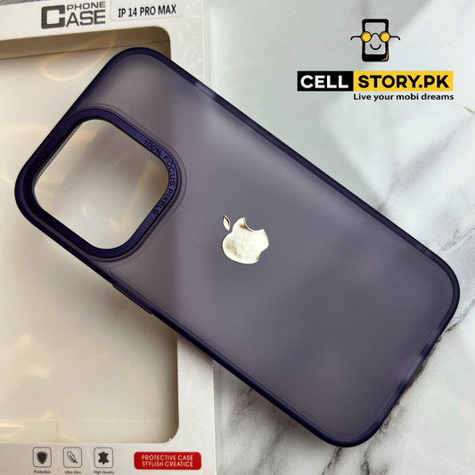 Matt Finish Logo Case For Iphone 14 & 13 Series
