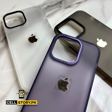 Matt Finish Logo Case For Iphone 14 & 13 Series
