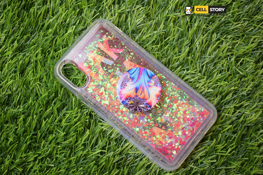 Moving glitter case for iphone x/xs
