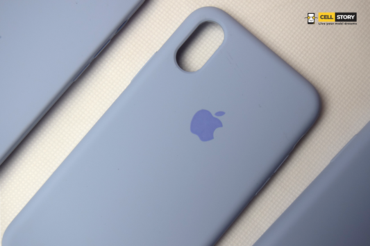 iPhone X / Xs Max - Light Crystal Blue Case