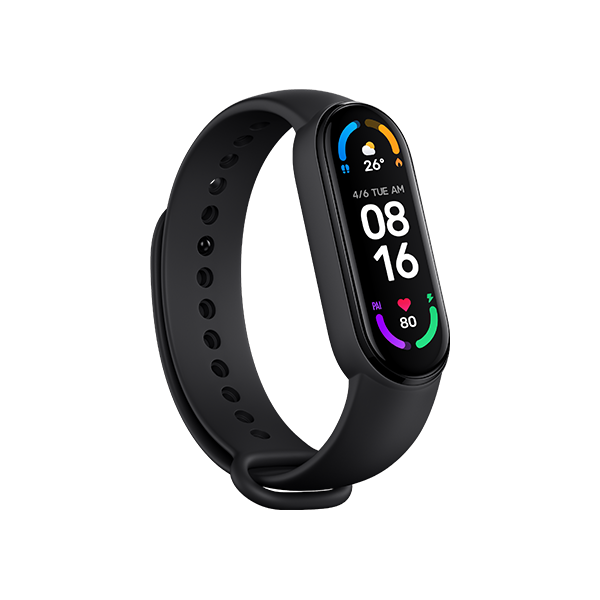 Mi Band 6 Fitness Band with Blood Oxygen Meter, 30 Sports Mode & 50m Water Resistance – Global Version