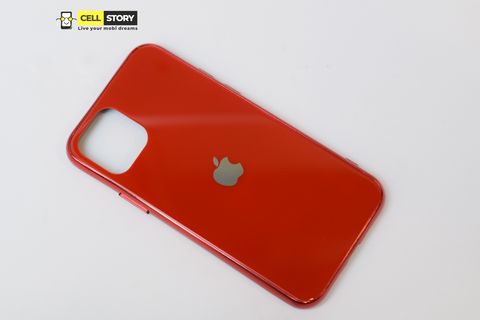 Red Glass case for 11 pro