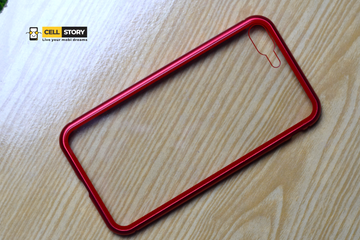 IPhone 7/8 Plus Glossy Red Bumper Case