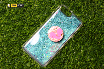 IPhone 7/8 Plus Soft Glitter Case – Blue