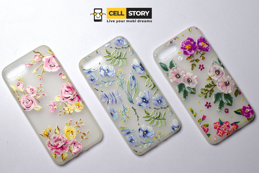 Flower Case for Iphone 7 / 8 Plus