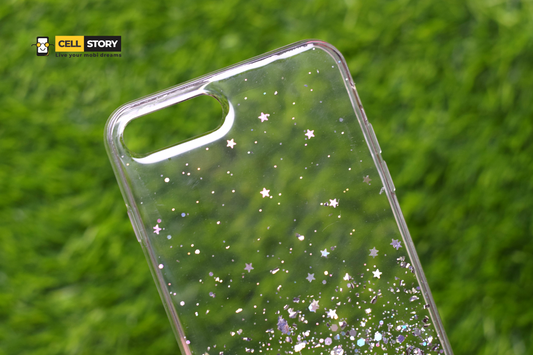 IPhone 7/8 Plus Transparent Soft Glitter Case