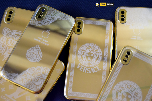 Gold case for iphone x/xs