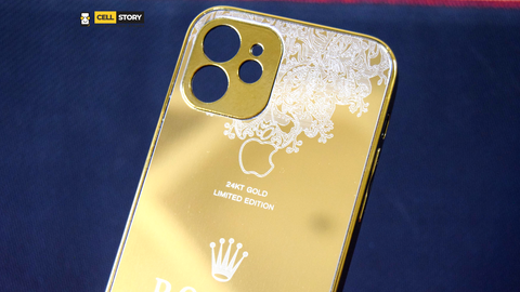 Gold case for iphone 12