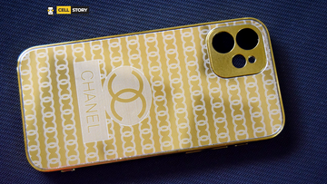 Gold case for iphone 12