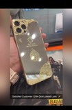 24k Gold Plated look - Convert your iphone 12 pro