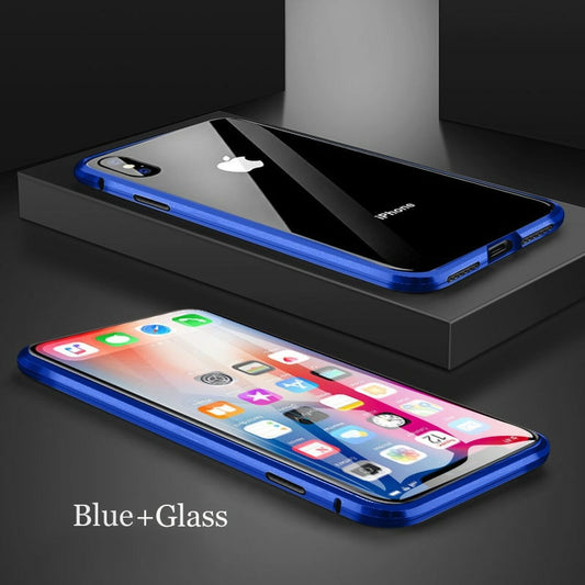 Magnetic case for xs max - Blue