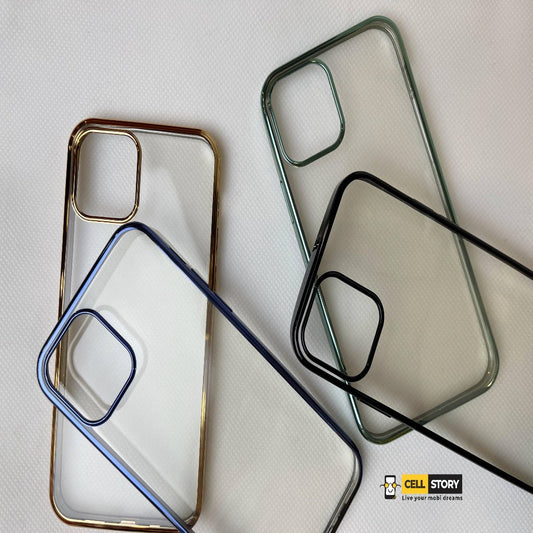 Electroplated soft case for iphone 12/ 12 pro