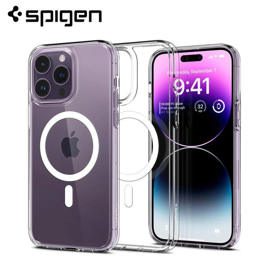 Spigen Ultra Hybrid MagFit Case for iPhone 14 Pro max 2022 - Compatible with MagSafe