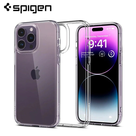 Apple iPhone 14 Pro Max Ultra Hybrid TPU + PC Case by Spigen - ACS04816 - Crystal Clear