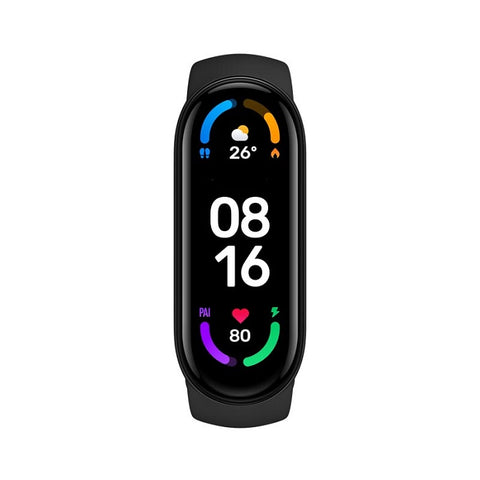 Mi Band 6 Fitness Band with Blood Oxygen Meter, 30 Sports Mode & 50m Water Resistance – Global Version