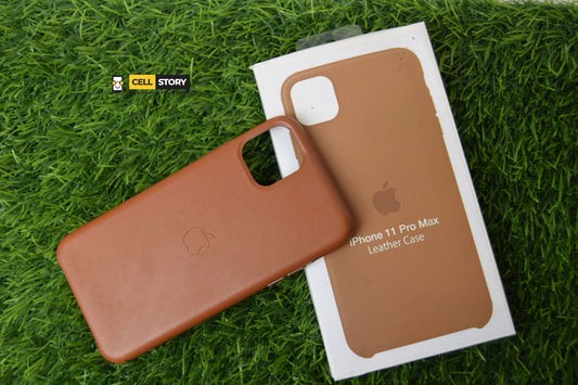 Leather Case for iphone 11 pro max - Brown
