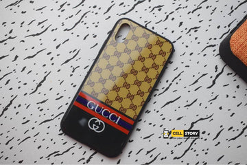 Gucci glass case for iphone X/Xs