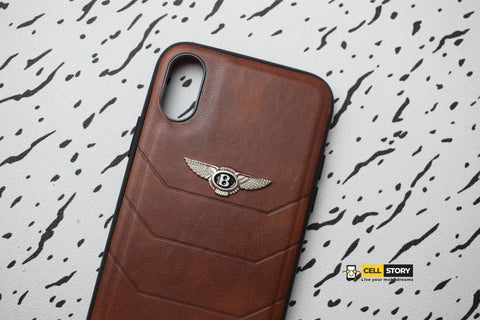 Bentley leather case for iphone x/xs