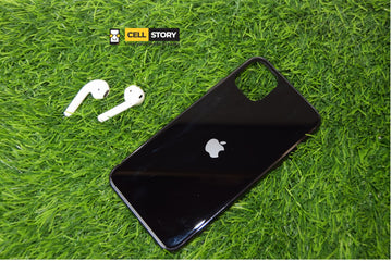 Glass case for 11 pro max - Black