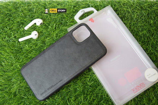 X-level Leather case for iphone 11 pro max - Black