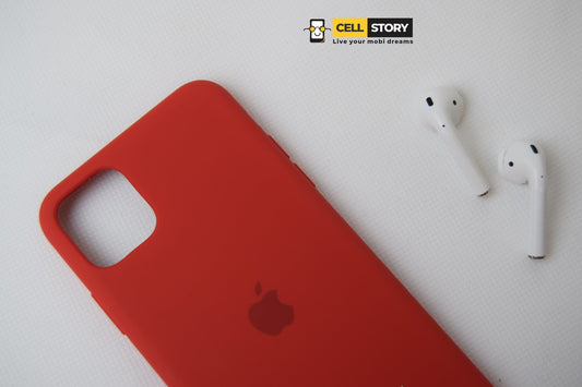 Official silicone case for 11 pro max - red