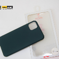 Thin silicone Case for 11 pro max - Midnight Green