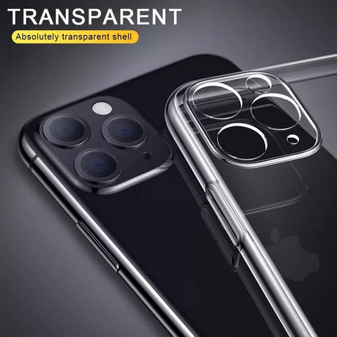 Clear Case with camera protection for iphone 11 pro