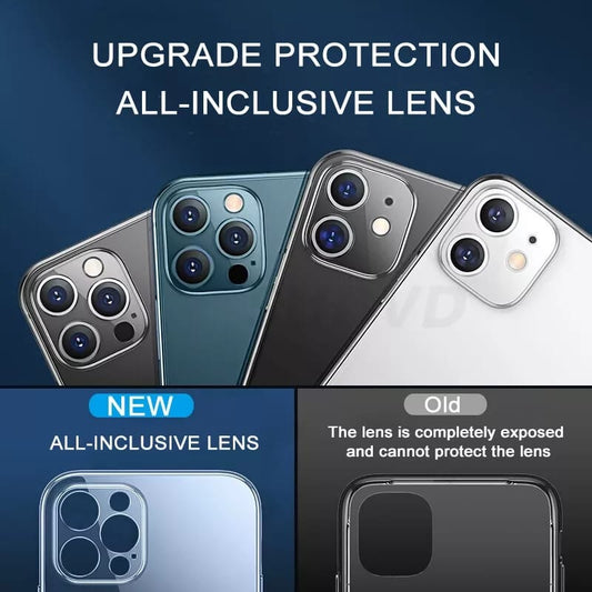 Clear Case with camera protection for iphone 11 pro